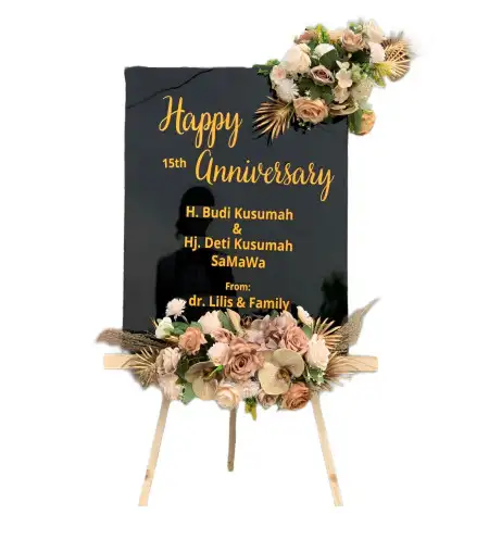 Papan Bunga Akrilik Ujunggenteng