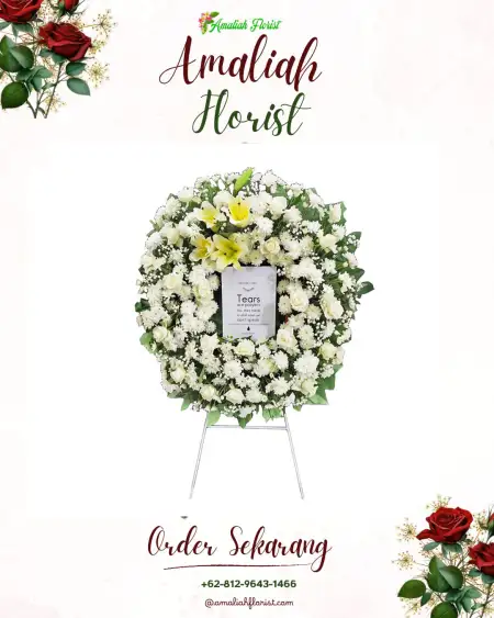 Krans Bunga Duka Ujunggenteng